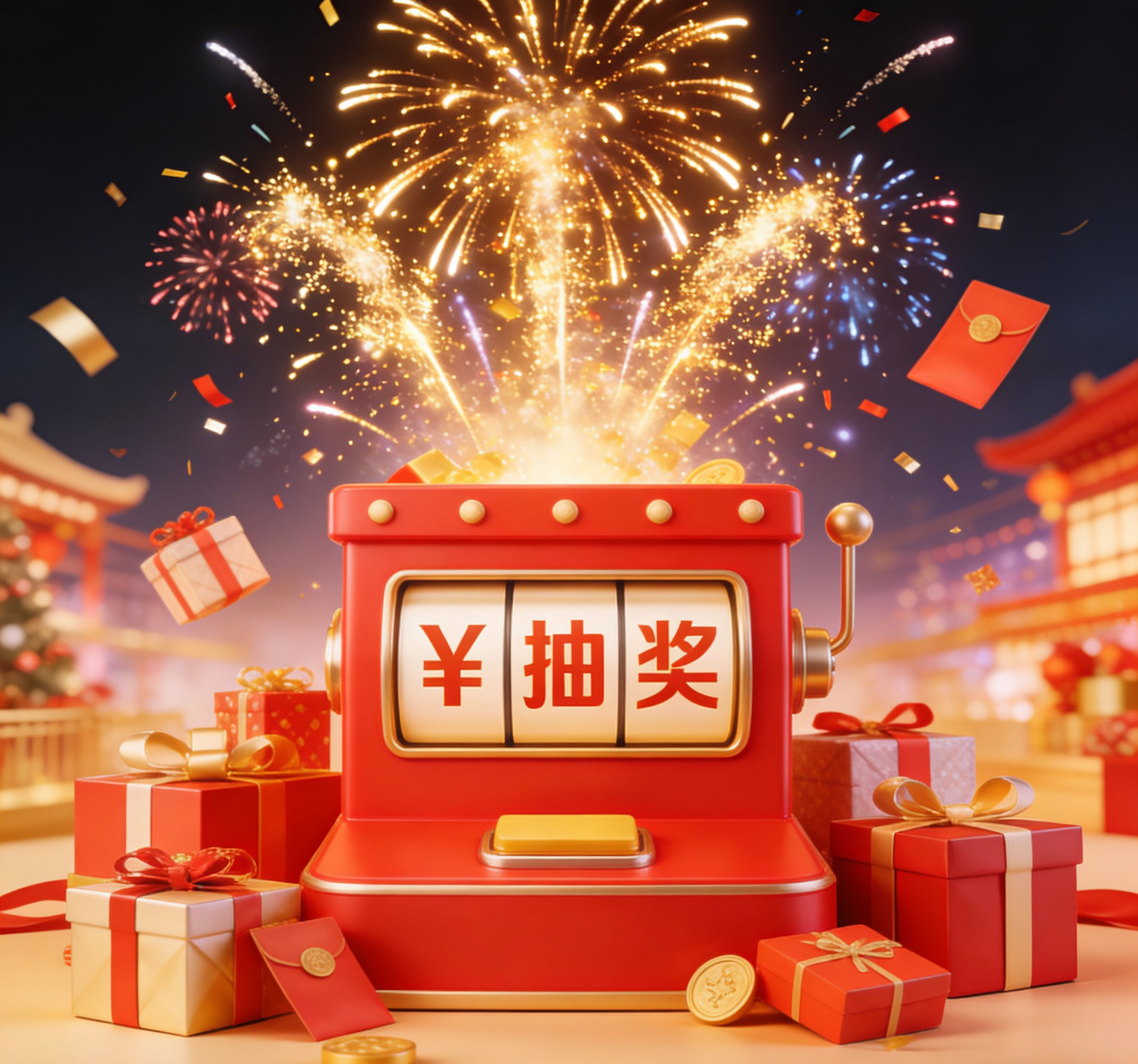 年会抽奖不费钱!会会免费⼤屏抽奖插件,各种组织直接领!