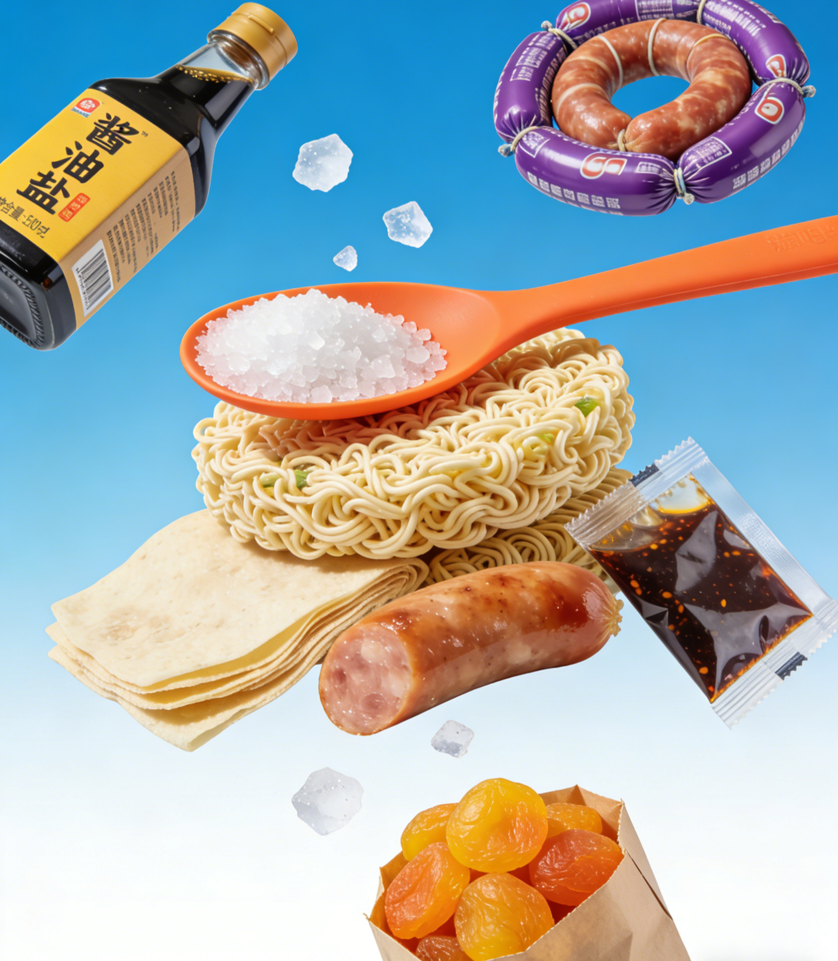 控盐不止限食盐：隐形盐藏在这些常见食物中，你吃对了吗？