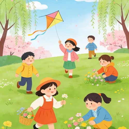 踏青、赏花、包青团......小长假和孩子这样过更有意义~