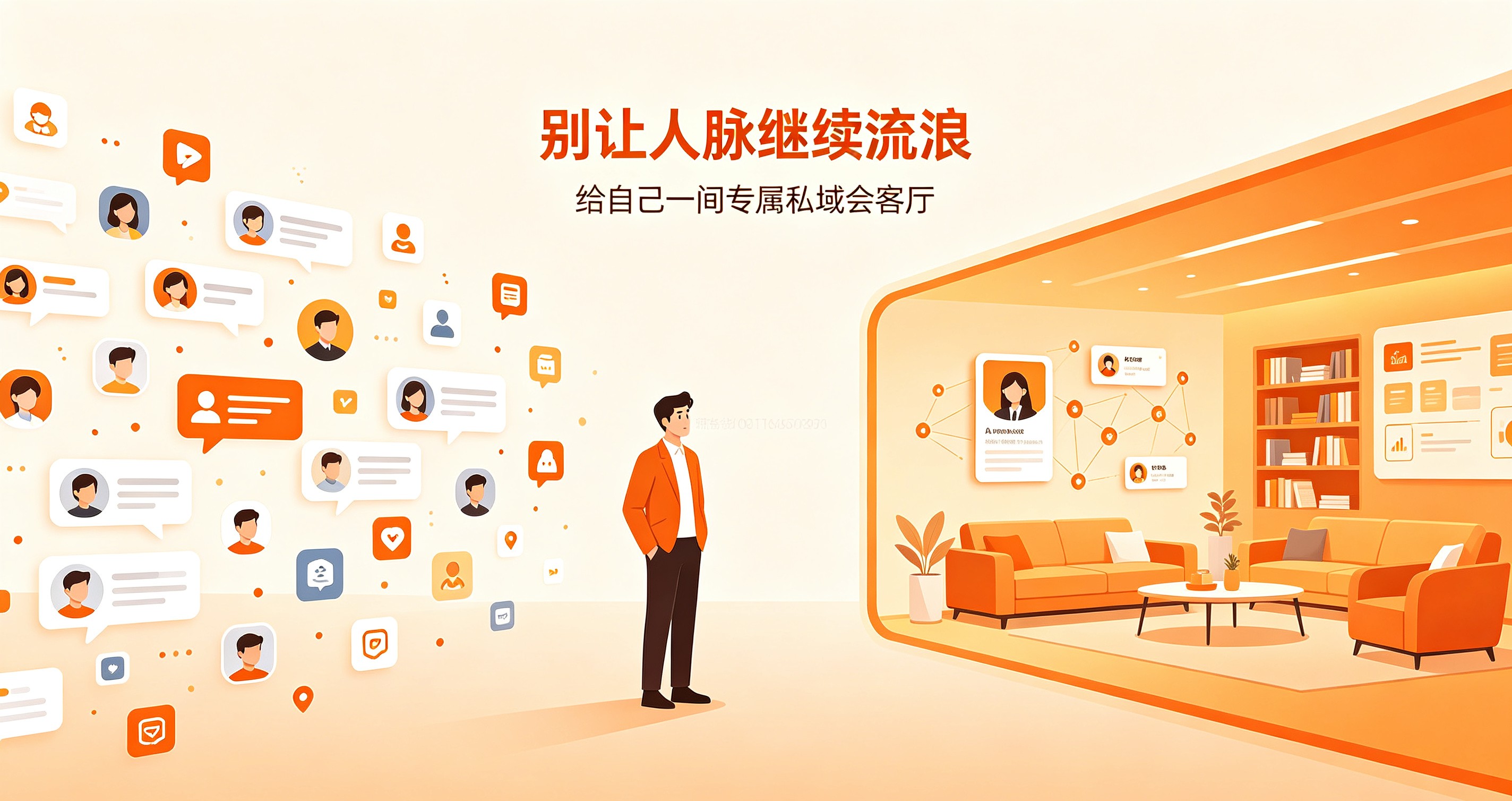 会会个人会客厅|人人都能拥有的免费私域空间